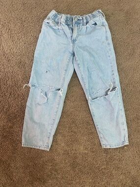 GAP Kids Light Blue Barrel Jeans
